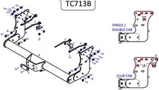 Towtrust Fixed Flange