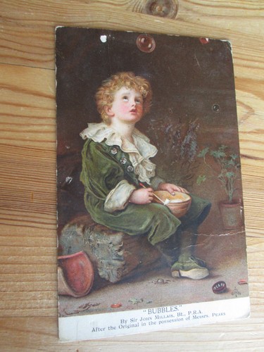 Advertising postcard - advertising,