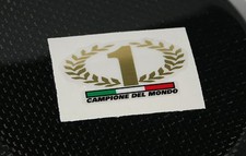 Italian flag #1 Campione del Mondo wreath decal DUCATI APRILLIA MV FERARRI