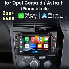 2+64G Carplay Android Car Stereo Radio GPS SAT NAV For Vauxhall Corsa C/D Antara