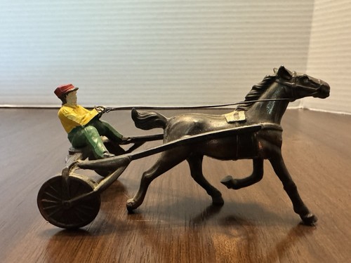 Vintage 1930 cast jockey - vintage, 1930’s