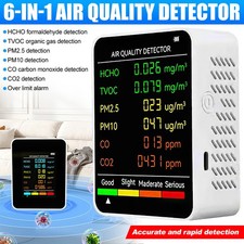 6in1 Air Quality Monitor Home