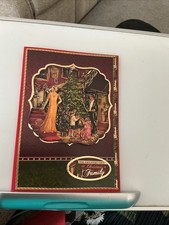Handmade Christmas Card with a