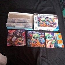 Ravensburger Star Wars The Mandalorian jigsaw puzzle for kids, 3x49 pieces, 5+