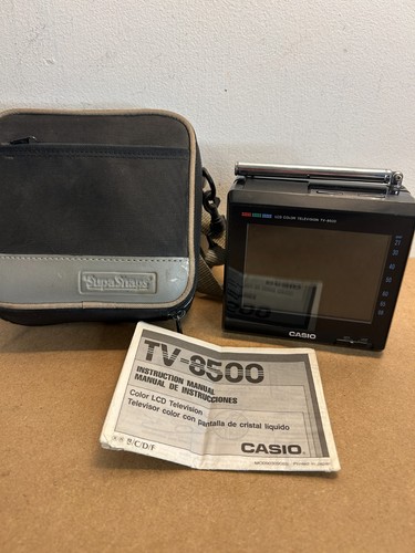 Vintage casio 8500 color - tv-8500,