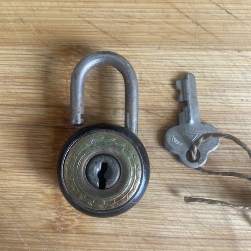 Vintage padlock black - vintage,