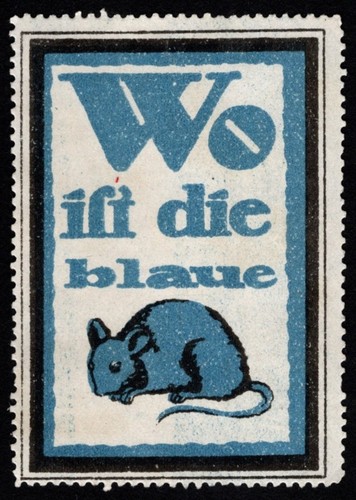 1913 germany poster stamp - 1913,
