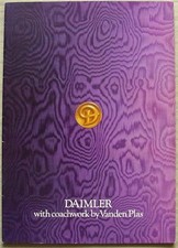 DAIMLER RANGE By VANDEN PLAS