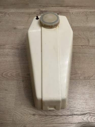 Plastic fuel tank - tank, white