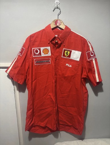 Fila ferrari vintage shirt - f1,
