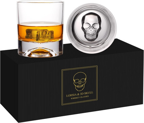Hand blown crystal skull - hand,