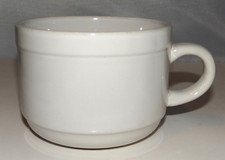 White Ceramic JUMBO Large Soup