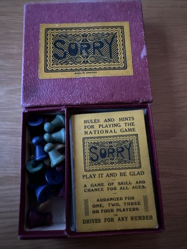 Sorry vintage game - vintage,