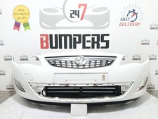 VAUXHALL ASTRA J 2009 - 2012 PRE FACELIFT GENUINE FRONT BUMPER WITH TOP GRILL