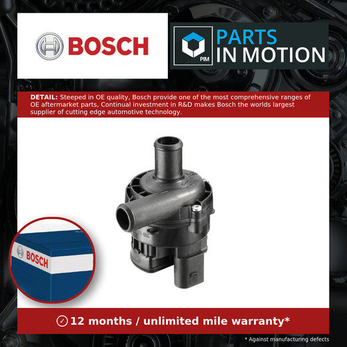 Water pump for parking - water, heater
