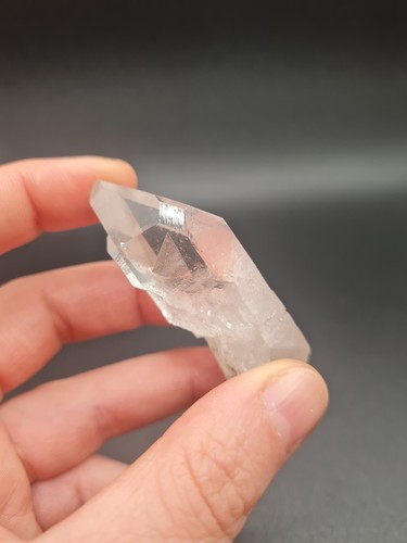 Natural clear quartz point - natural,