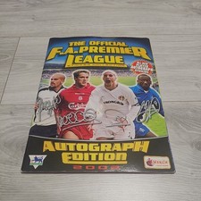 100% Complete 2002 Merlin Premier League Sticker Album Book Full Set No Writing