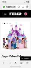 feber super palace playhouse princess castle