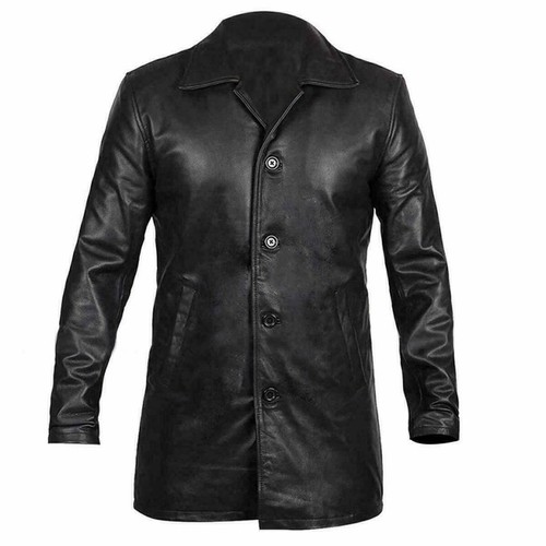 Mens vintage black sheepskin - mens,
