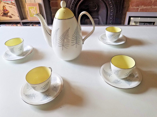 Foley bone china fern pattern - foley,