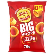 Hula Hoops Salted Crisps –