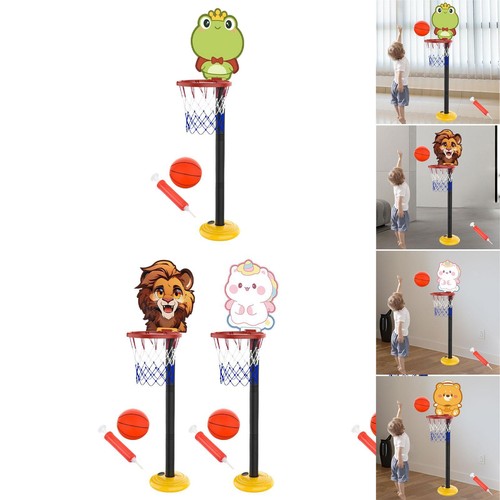 Kids basketball hoop cartoon - basketball,