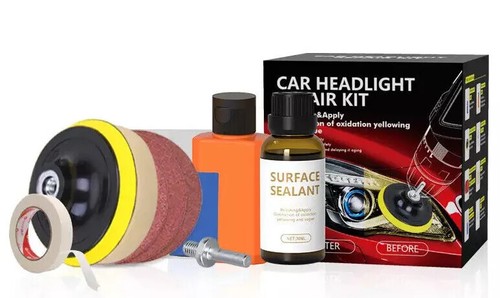 Complete headlight restoration - complete,