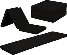 Waterproof Z Bed Guest Fold Out Adult Futon Sofa Chair bed Sleepover Mattress