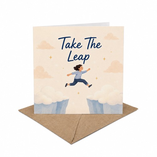 Take the leap encouragement - leap,