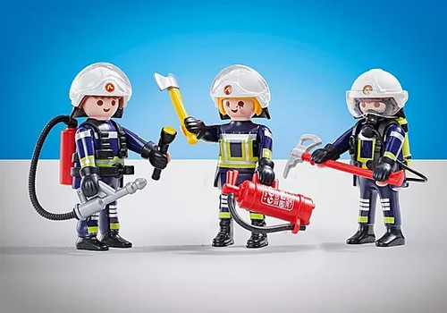 Playmobil firefighters three - playmobil,