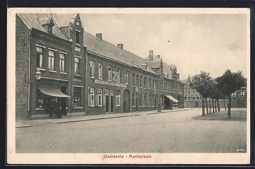 Old postcard dadizeele - old,