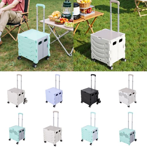Folding boot cart shopping - folding,