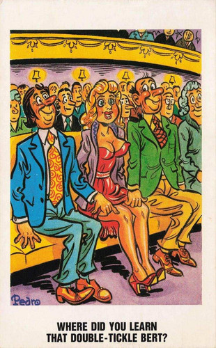 Pedro saucy seaside - pedro, postcard