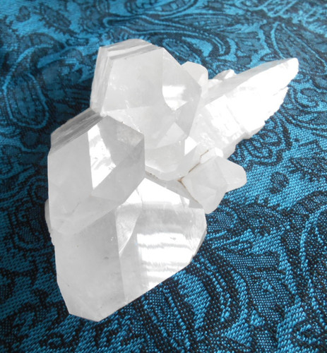 Large clear quartz rock - clear, /