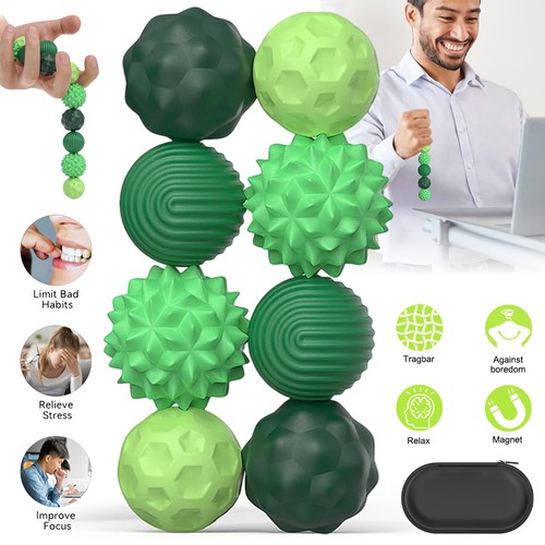8pcs silicone sensory balls - silicone,