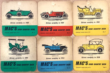 6 x McMullen List Of Cars