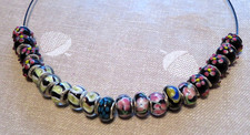 20 LAMPWORK MULTI COLOUR CHARM