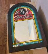 Vintage Coca Cola 5 Cents Wood