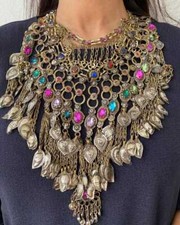 Afghan kuchi necklace tribal - afghan,
