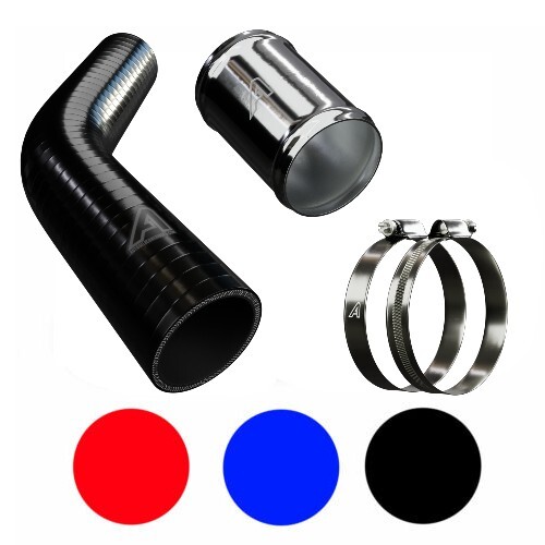 Silicone hose bend - bend, 45