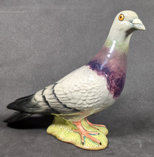 Beswick Racing Pigeon Figure ~ Rare ~ Grey with 3 Stripe Colour ~ Ht 14cm ~ VGC