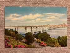 Vintage Postcard - Tay Road Bridge, Dundee