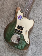 Jazzmaster Style PARTSCASTER Guitar Unique Wax Finish