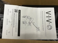 VIVO STAND-V002O – Mechanical Arm Dual Monitor Desk Mount