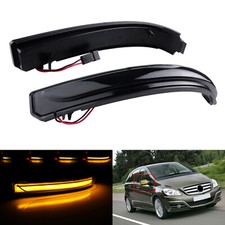 Dynamic LED Wing Mirror Indicator Turn Signal Light For 2008-12 MB W169 W245 LCI