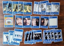 SET 31 BEATLES CLASSICS V2 Trade cards Blue series REVOLVER MYSTERY HELP WHITE++