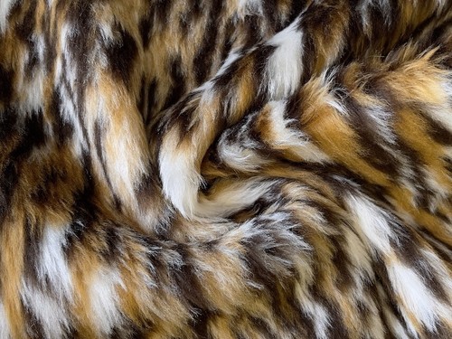 Animal fun faux fur fabric - fun,