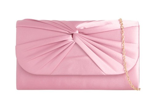 Women satin pleated evening - women's,