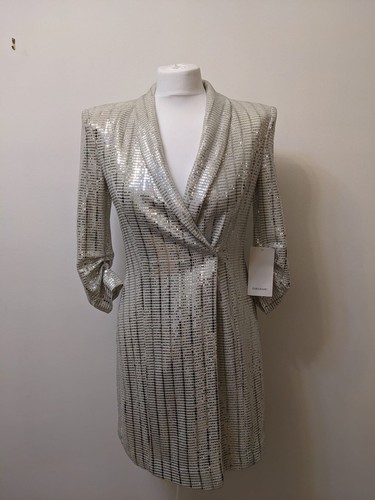 Zara metallic silver - metallic, white