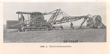 Cable Laying Machine -